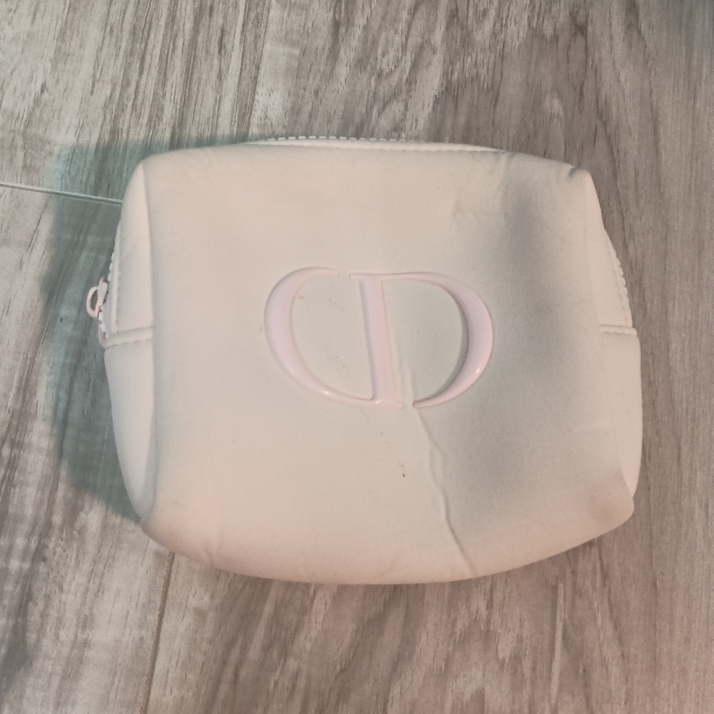CD Dior Beauty Pink Makeup Cosmetics Bag / Pouch / Clutch / Case